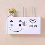 hộp đựng wifi treo tường mặt cười