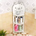 kệ góc mầm non hình con gấu 3 tầng