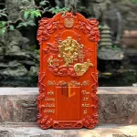 lốc lịch gỗ di lặc gánh bao tiền dát vàng