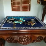 thảm trải sập gụ mc15