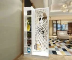 kệ vách ngăn bếp chim công 1 vách 1 kệ trái