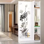 kệ vách ngăn phòng thờ hoa sen 1 vách 1 kệ