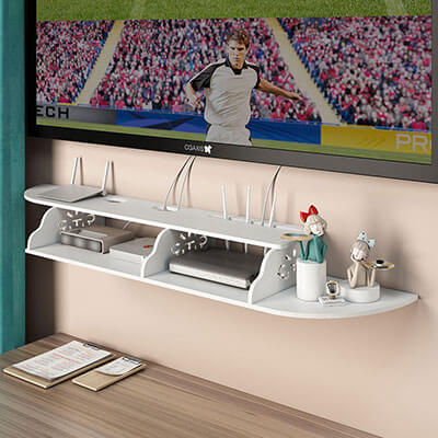 kệ để đầu đĩa modem wifi banner