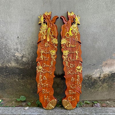 tranh câu đối cha mẹ banner