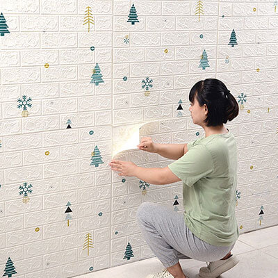 xốp dán tường trẻ em banner