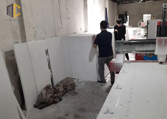 bình phong gỗ tại hải phòng