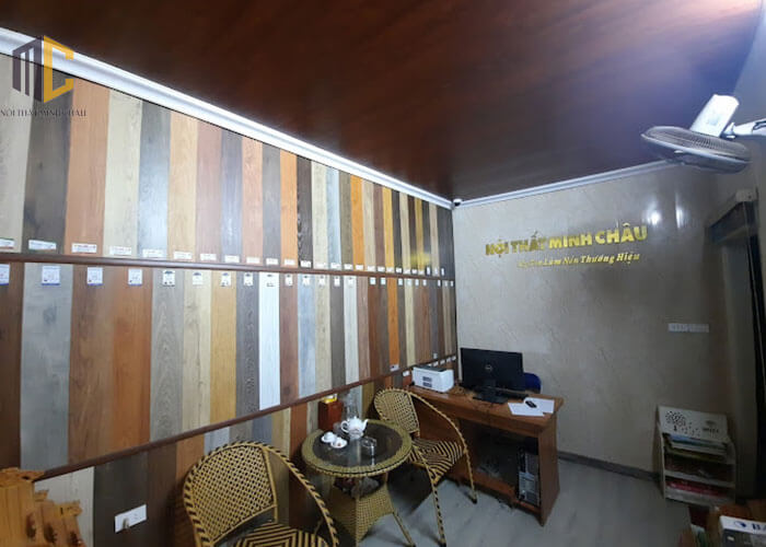 cửa hàng bán sàn nhựa giả gỗ tại thanh oai