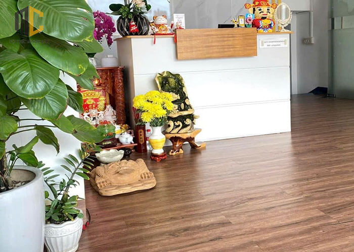 sàn nhựa giả gỗ nam định