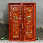câu đối cha mẹ bằng gỗ dát vàng