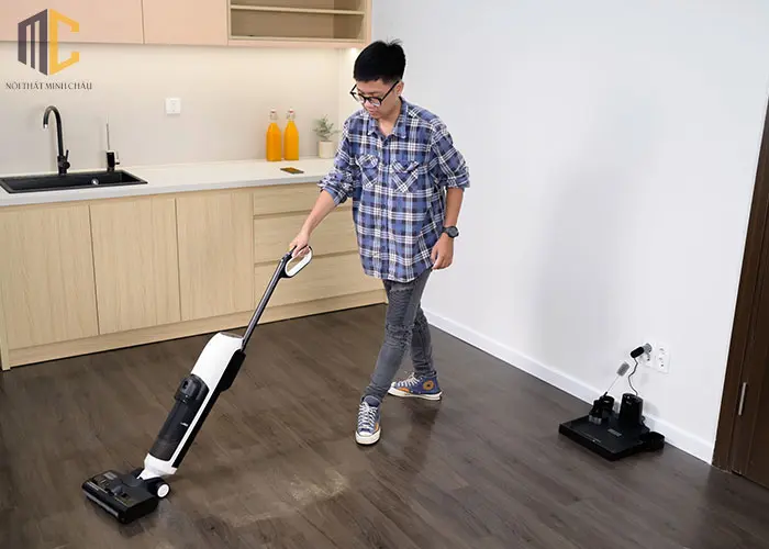 hút bụi sàn gỗ