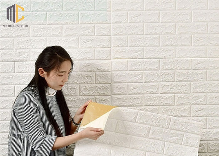 xốp dán tường ở long biên