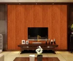 xốp dán tường mầu gỗ cánh dán hoàn thiện