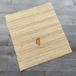 xốp dán tường màu gỗ sồi nga