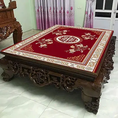 thảm trải sập banner