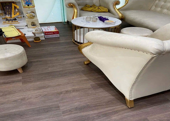 sàn nhựa giả gỗ cầu giấy