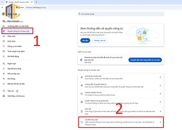cách chặn google chrome tự mở tab quảng cáo 1