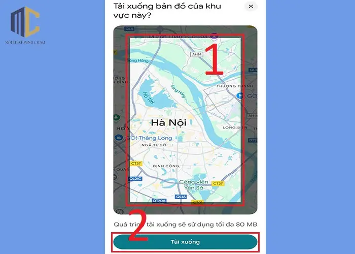 tải bản đồ google maps ngoại tuyến offline 2