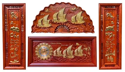 tranh gỗ treo tường banner