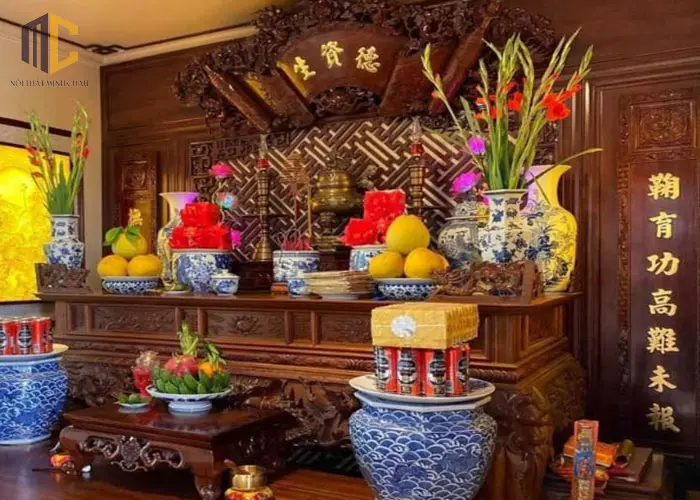 cách bày bộ đỉnh đồng tam sự