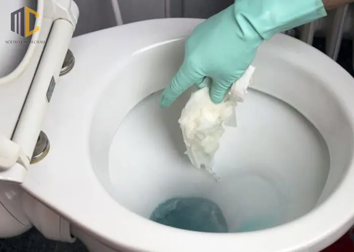 nguyên nhân bồn cầu bị tắc